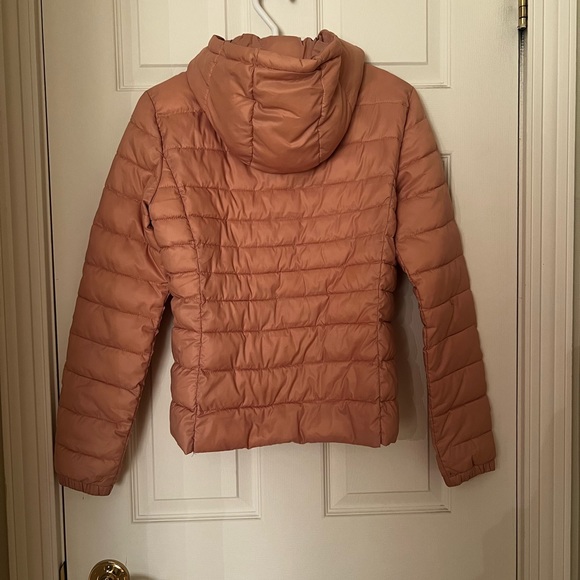 Pink puffer coat - Picture 2 of 3